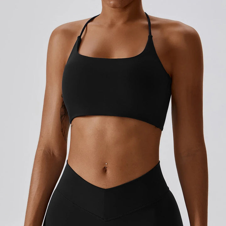 CrimsonFit Sports Bra | Sexy Bralette for Yoga, Fitness & Running