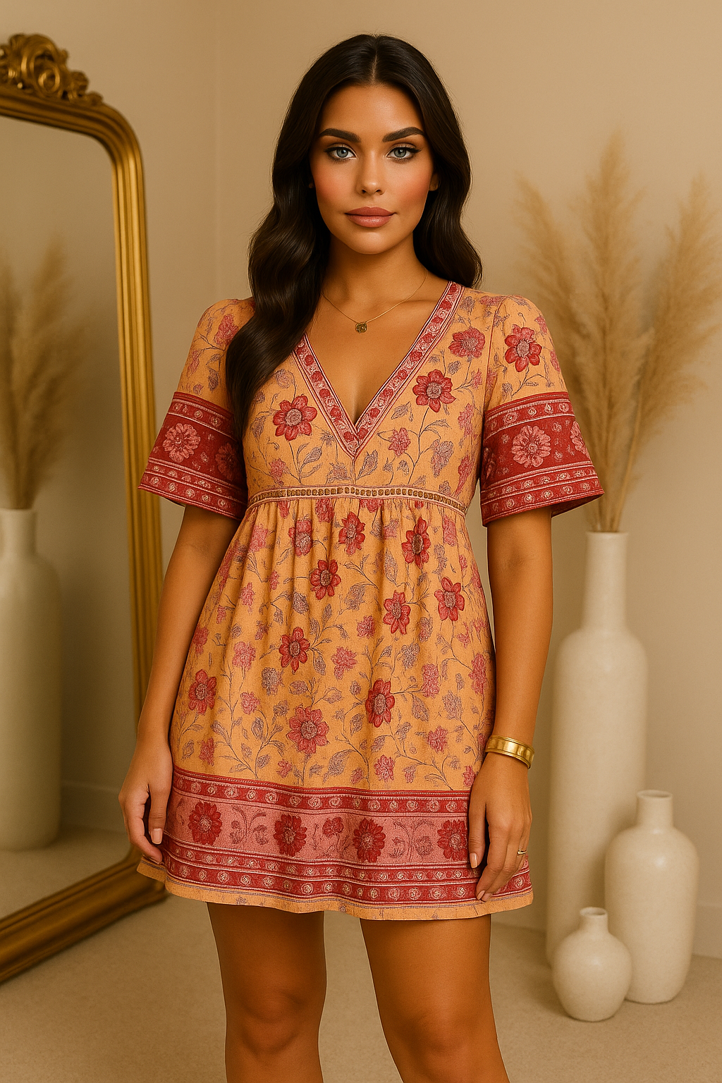 Amara Floral Dress Floral Dress GIVINY