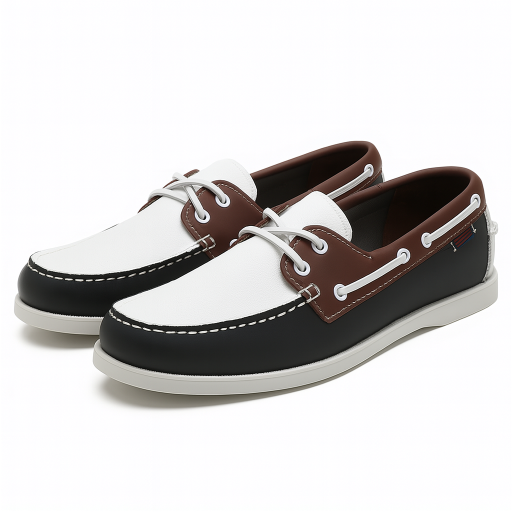 Giviny | Retro Leather Loafers