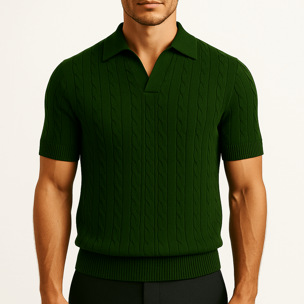 Giviny | Patterned Polo Shirt