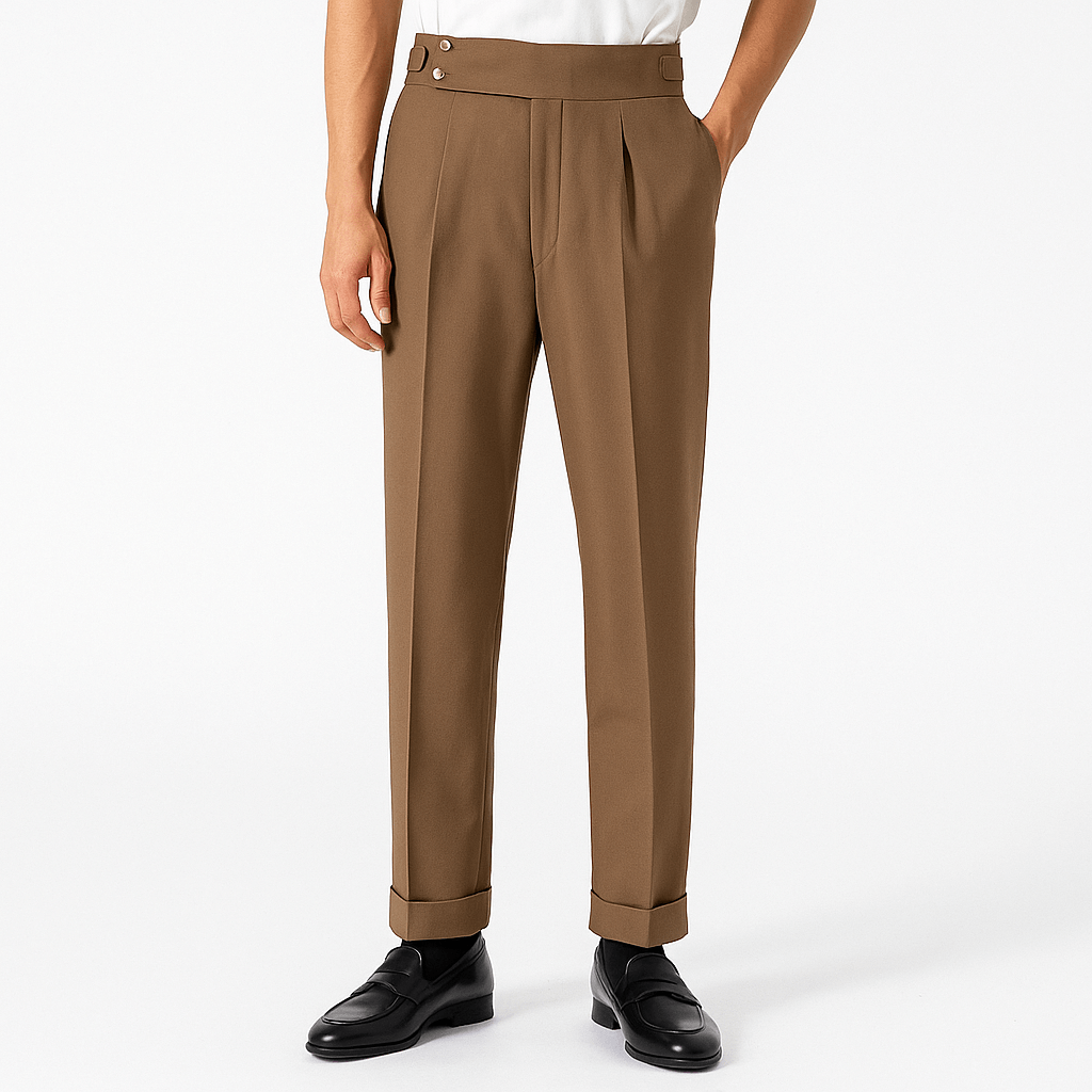 Giviny | Double Button Classic Trousers