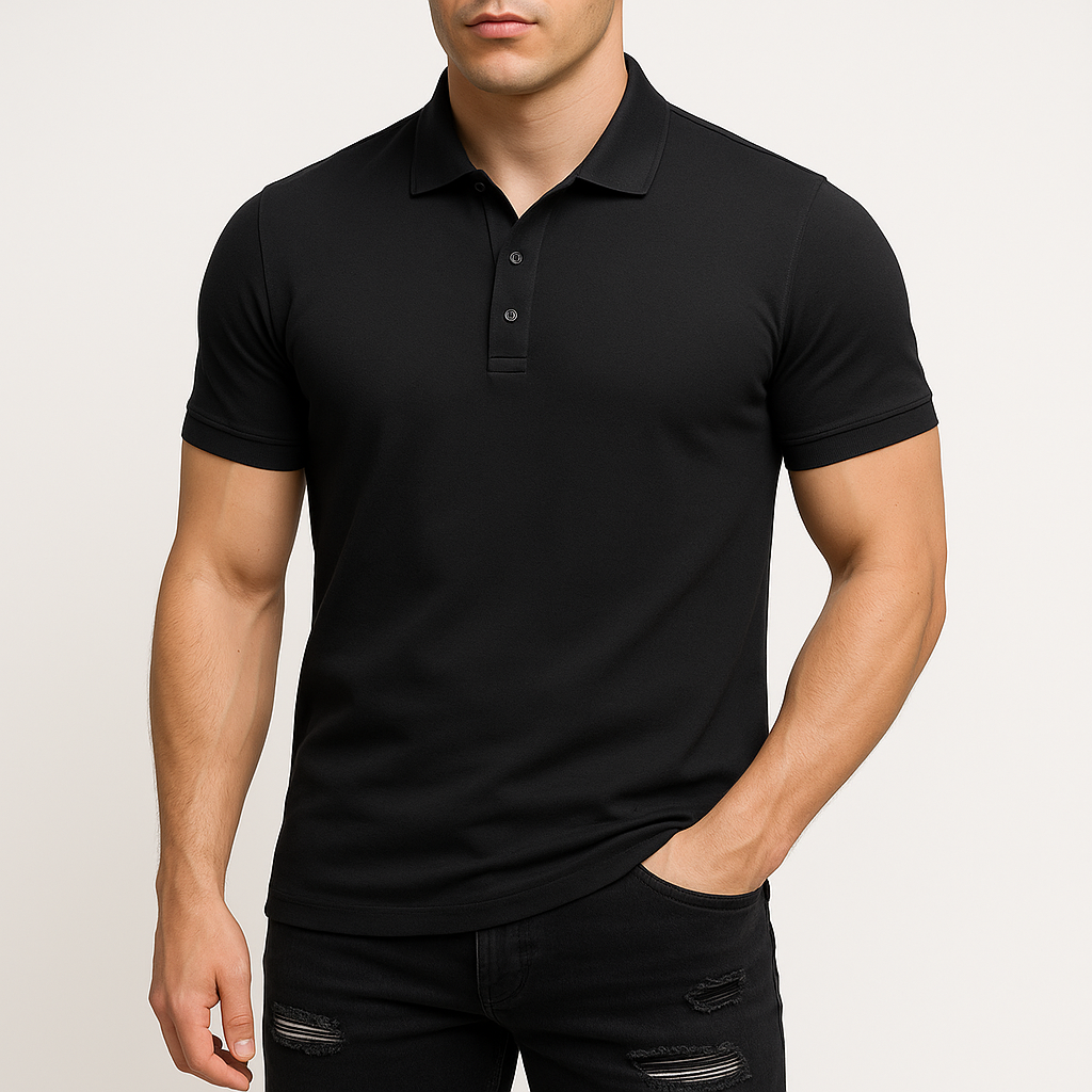 Giviny | Muscle Fit Performance Polo Shirt