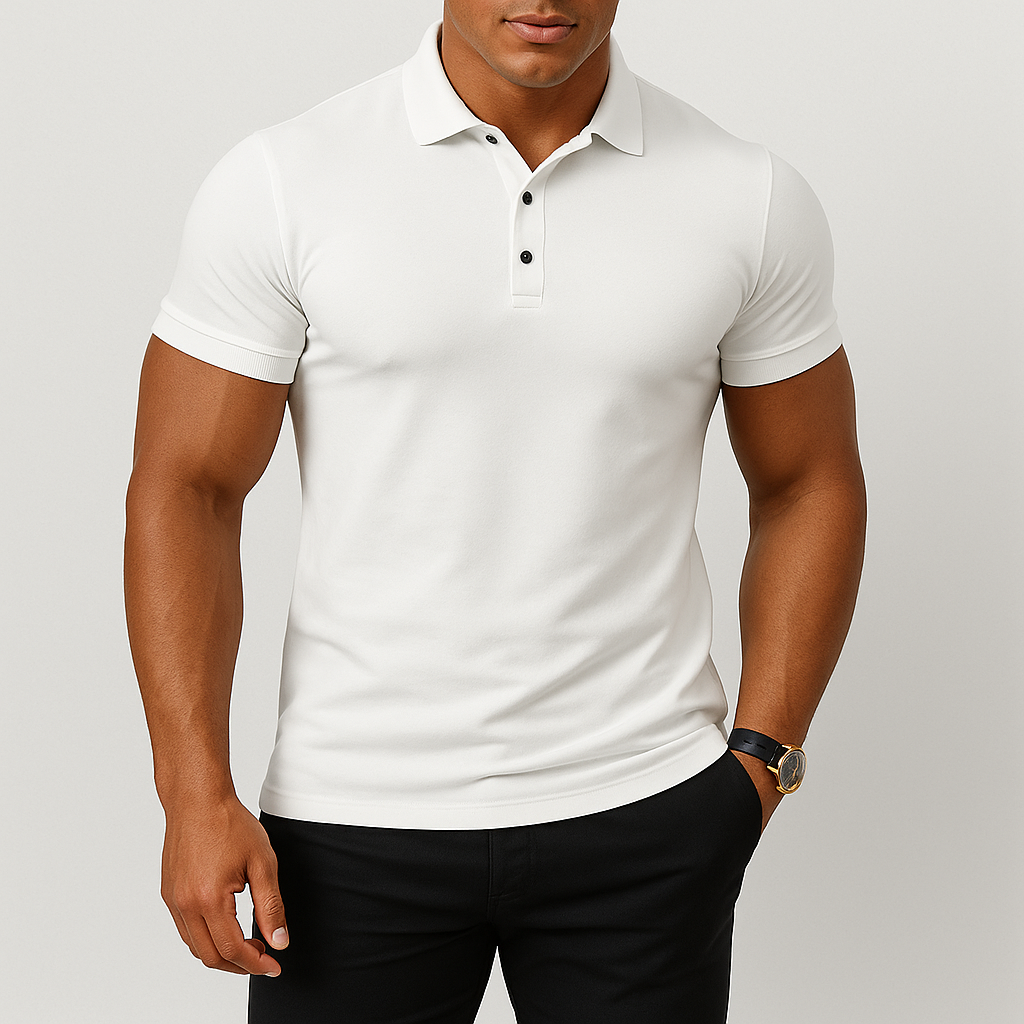 Giviny | Muscle Fit Performance Polo Shirt