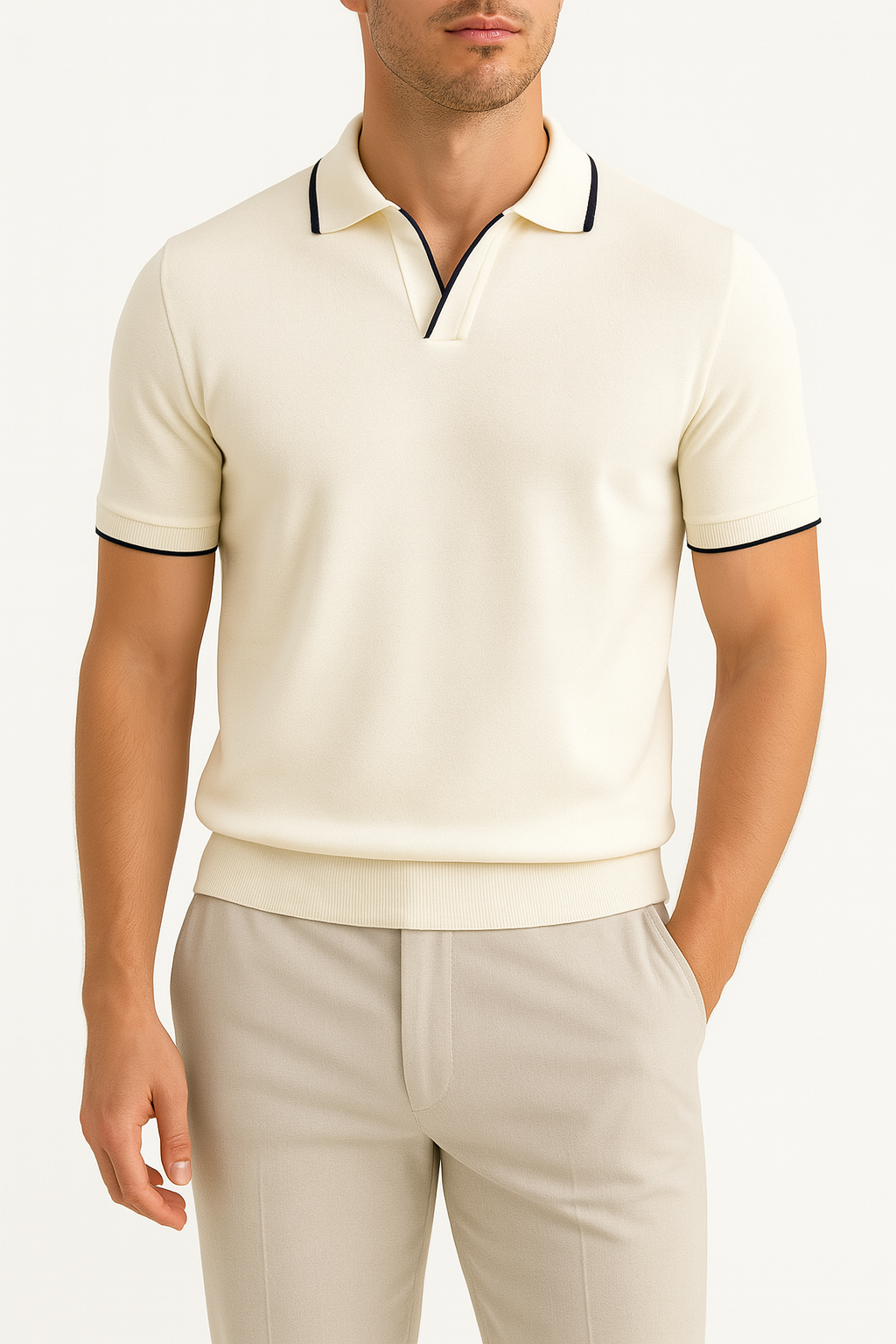 Giviny | Slim Fit Cotton Polo Shirt