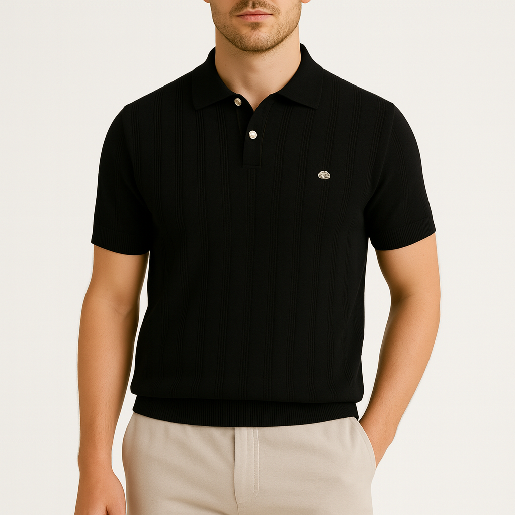Giviny | Merino Wool Polo Shirt