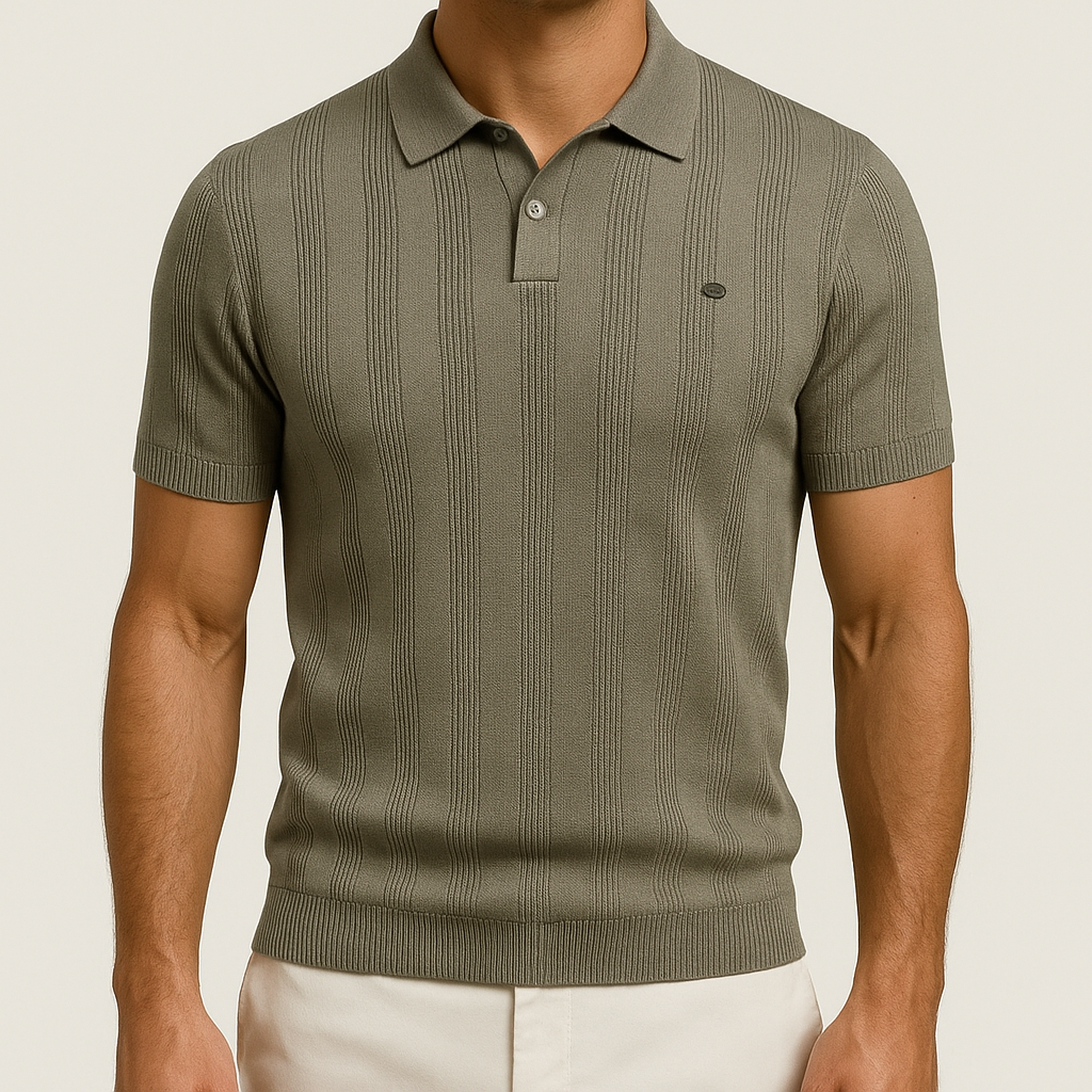 Giviny | Merino Wool Polo Shirt