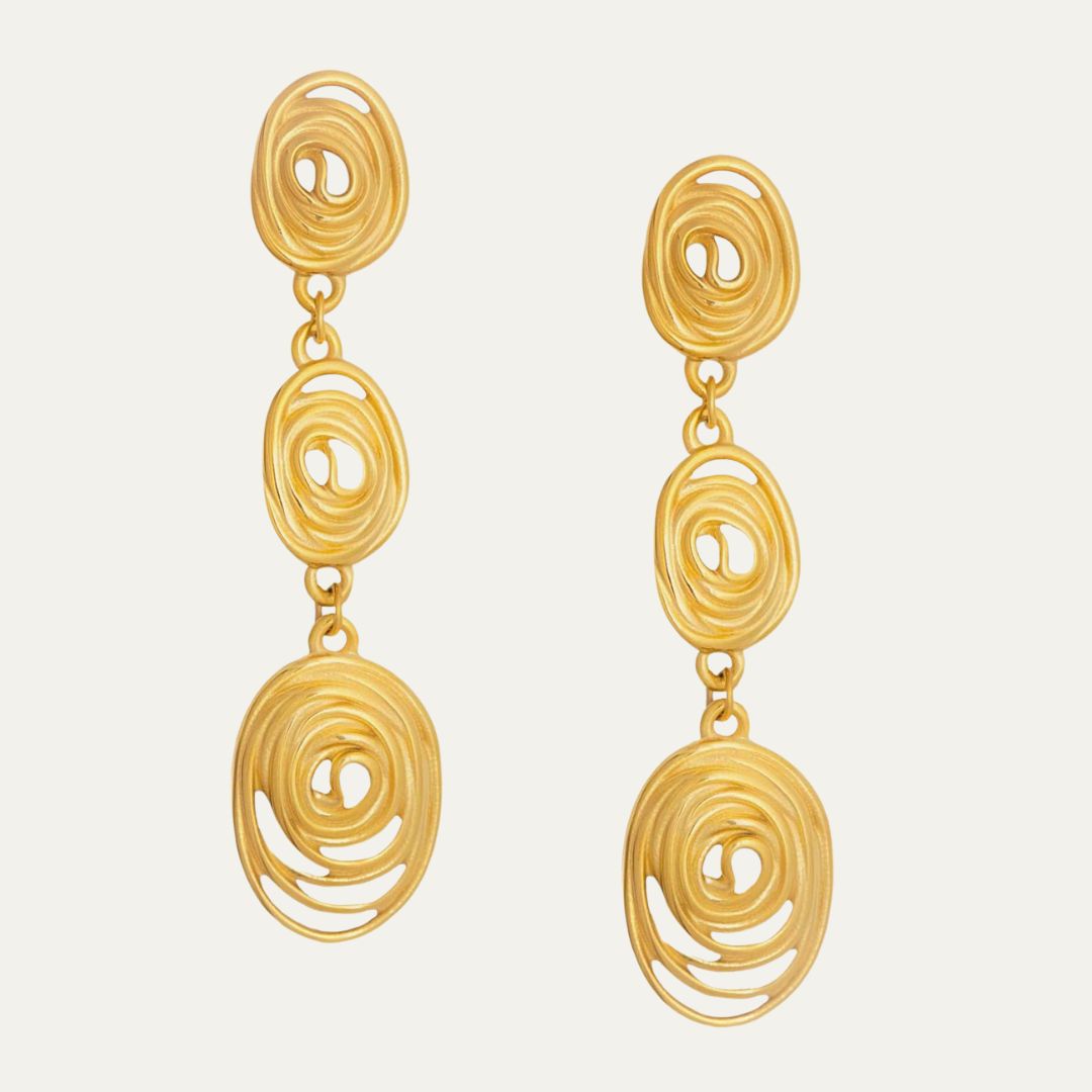 Farah | Vintage Pendant Earrings GIVINY