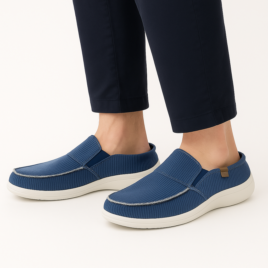 Giviny | Breathable Canvas Slip-On Loafers