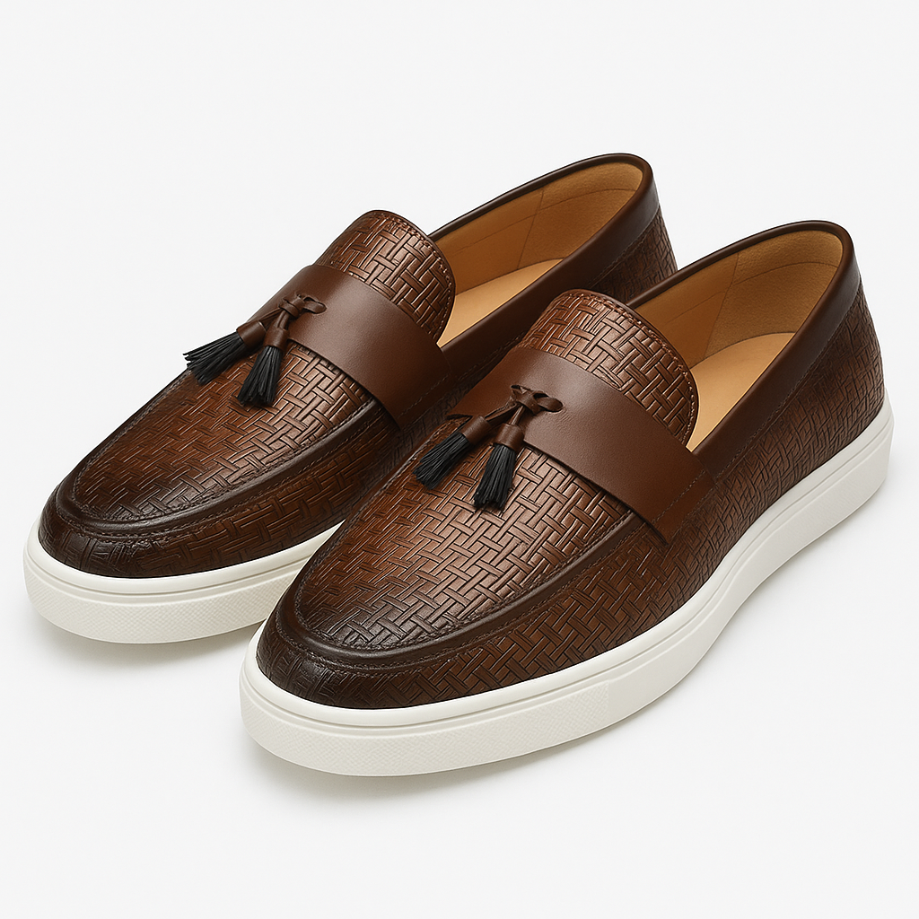 Giviny | Cavallo Woven Leather Loafers