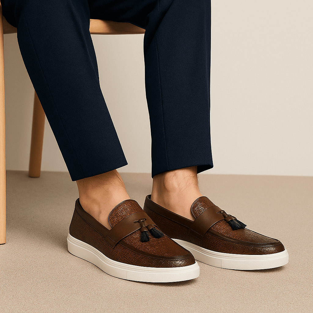 Giviny | Cavallo Woven Leather Loafers