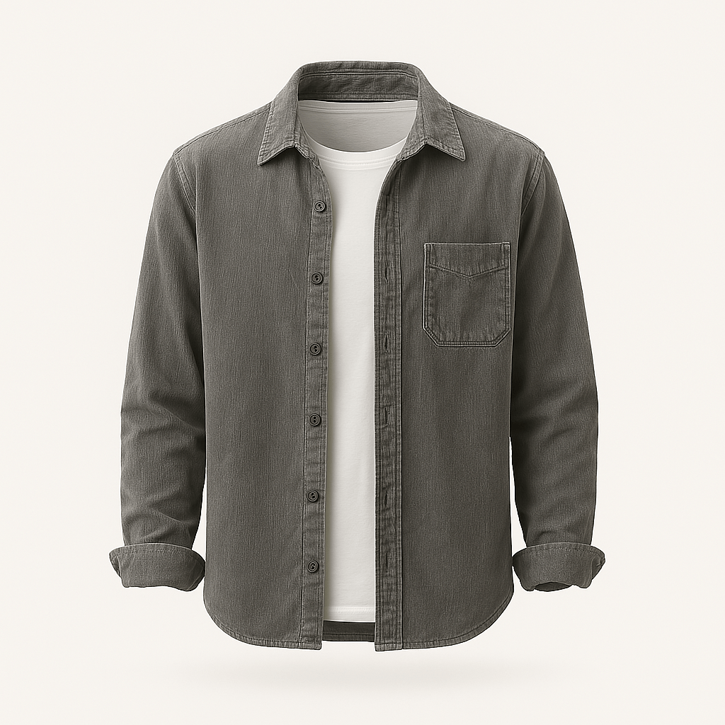 Giviny | Corduroy Button Shirt