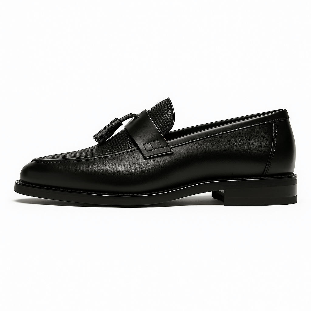 Giviny | Crestford Woven Tassel Loafers