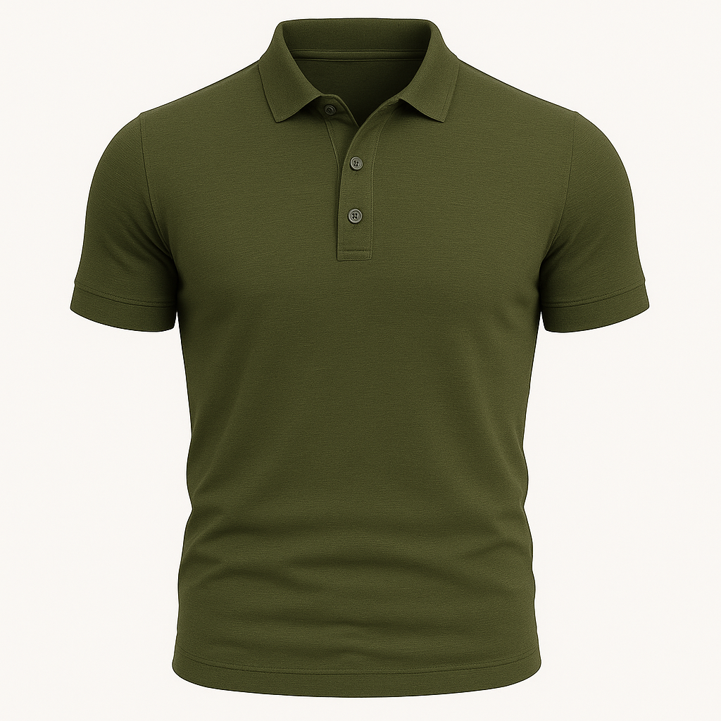 Giviny | Henley Polo Shirt