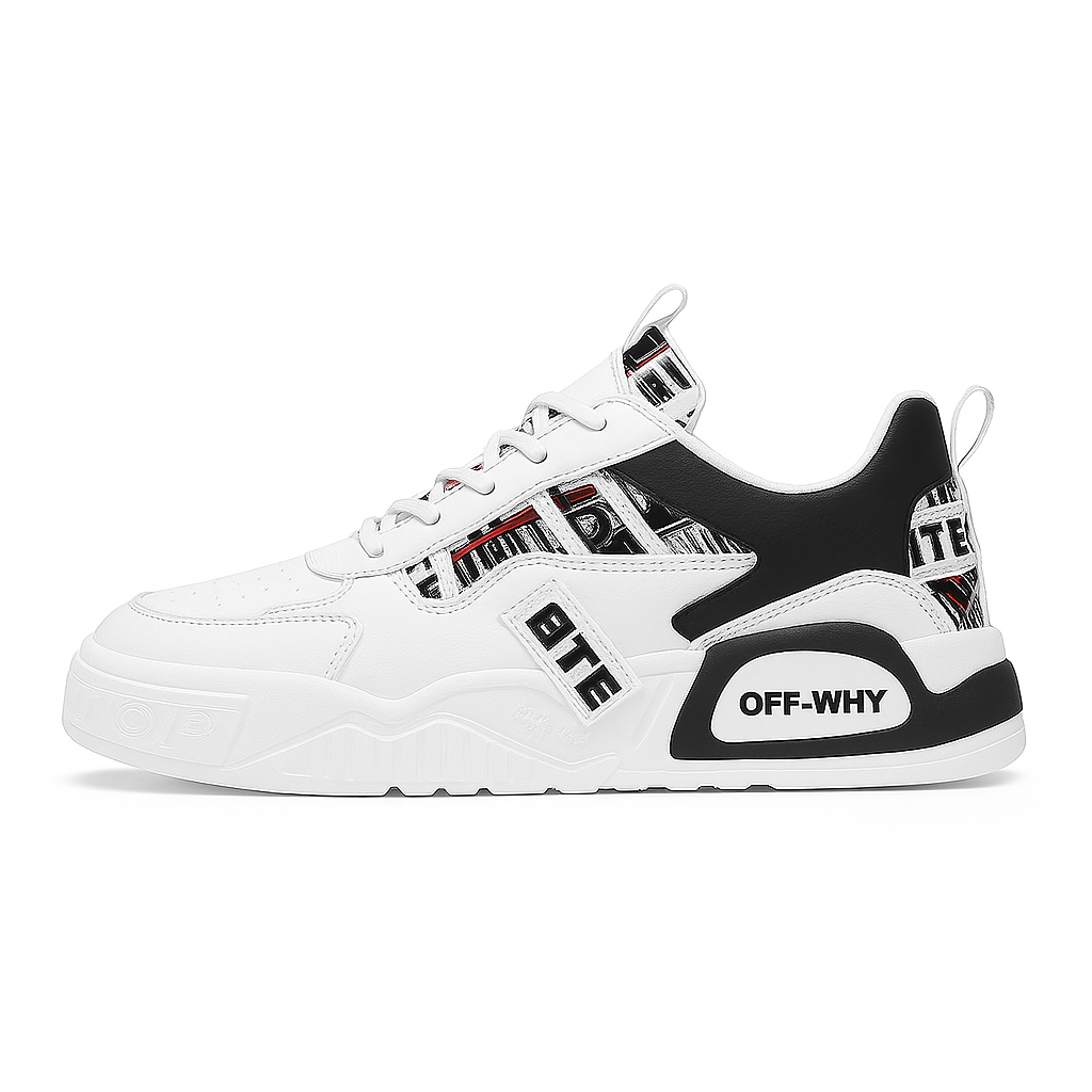 Giviny | Leather Skateboard Sneakers