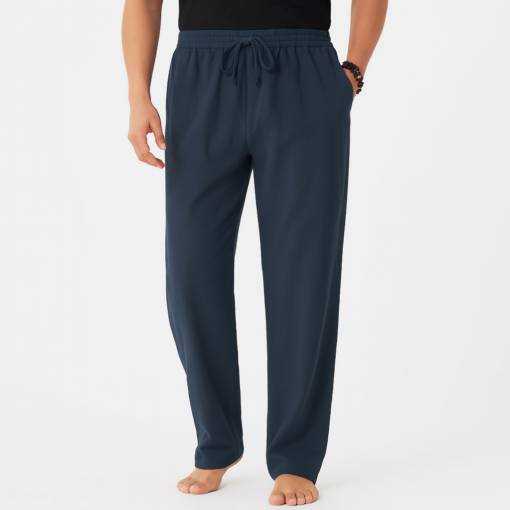 Giviny | Linen Blend Trousers