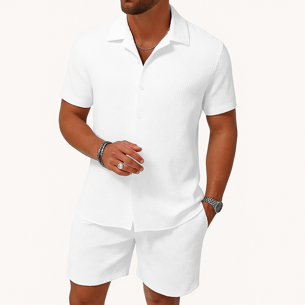 Giviny | Linen Summer Short Set