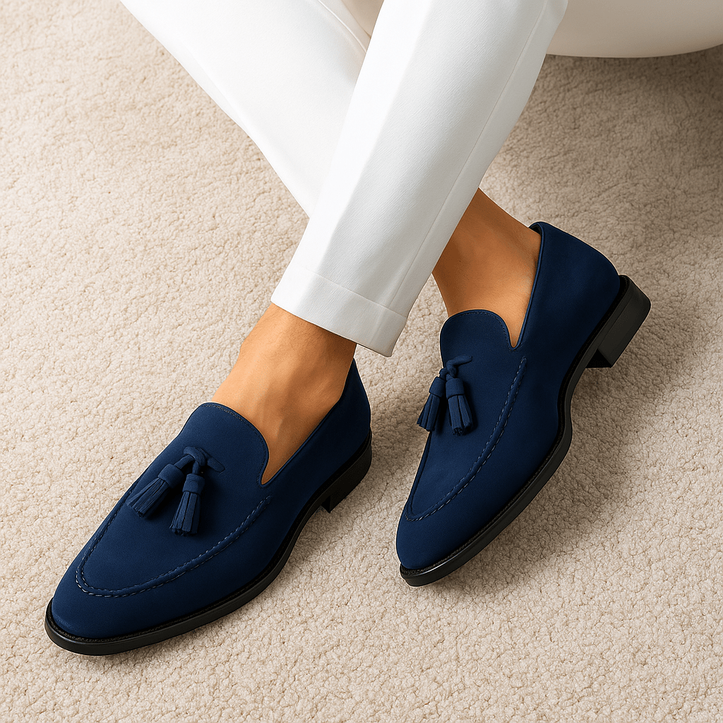 Giviny | Low-Cut Tassel Loafers