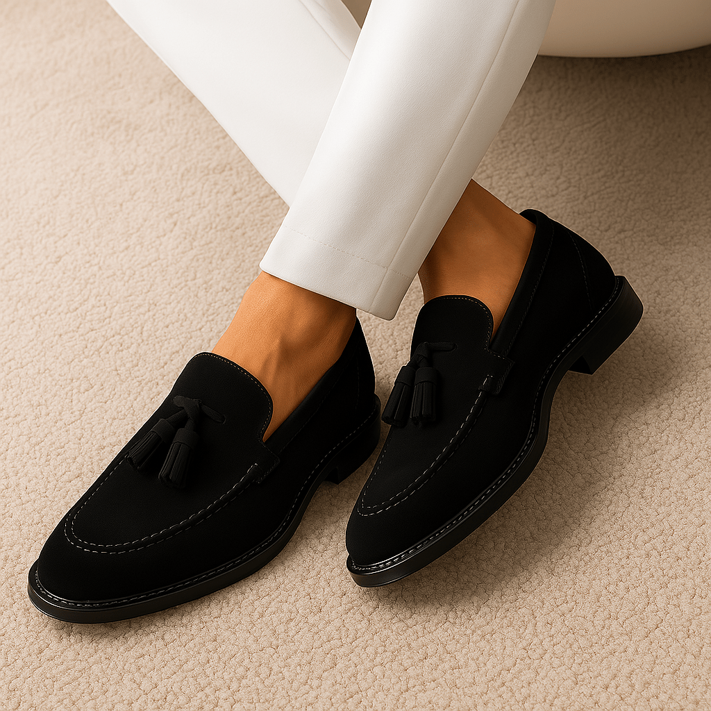 Giviny | Low-Cut Tassel Loafers