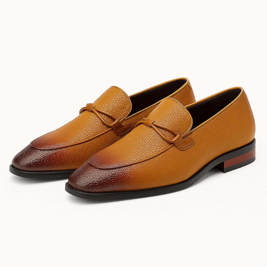 Giviny | Oxford Vegan Leather Loafers