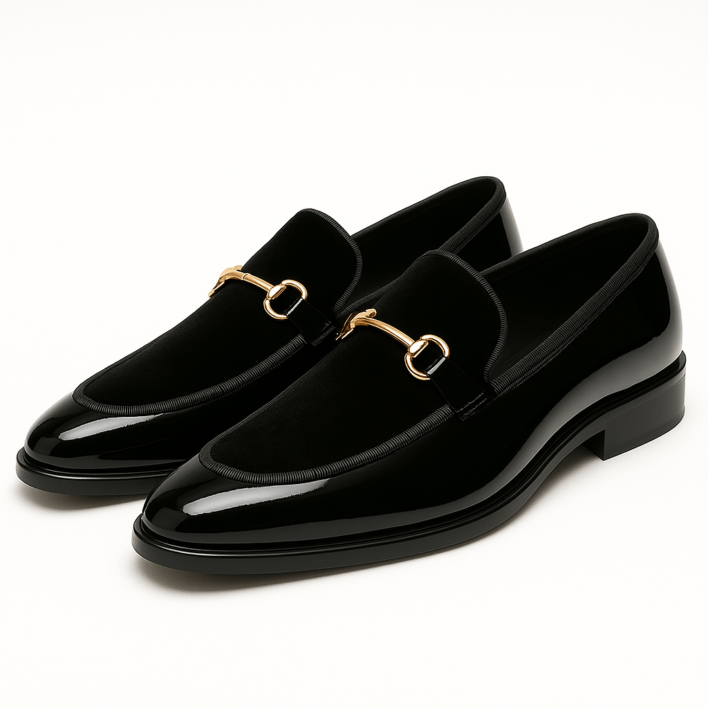 Giviny | Patent Leather Loafers