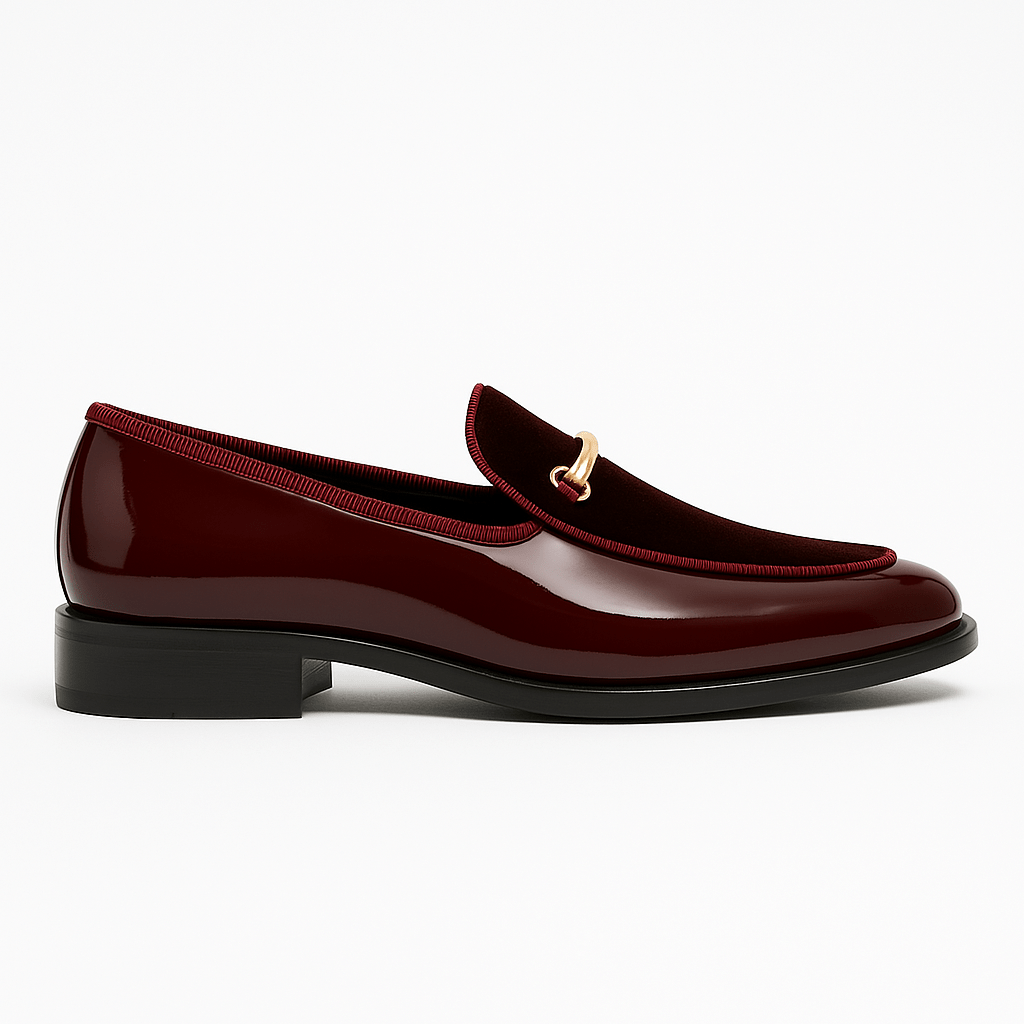 Giviny | Patent Leather Loafers