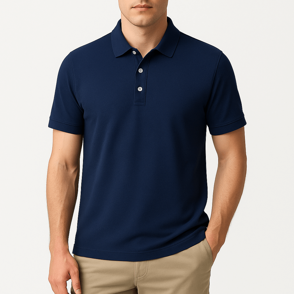 Giviny | Piqué Cotton Polo Shirt