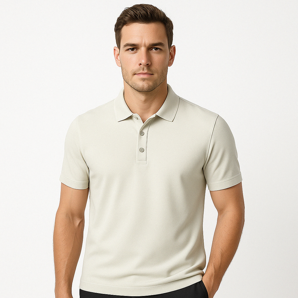 Giviny | Relaxed Cotton Polo Shirt