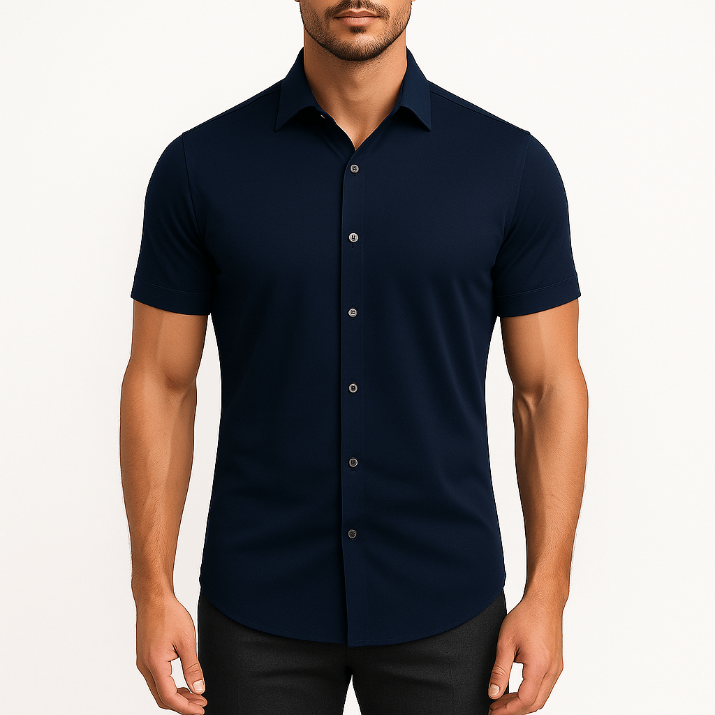Giviny | Stretch Fit Cotton Shirt