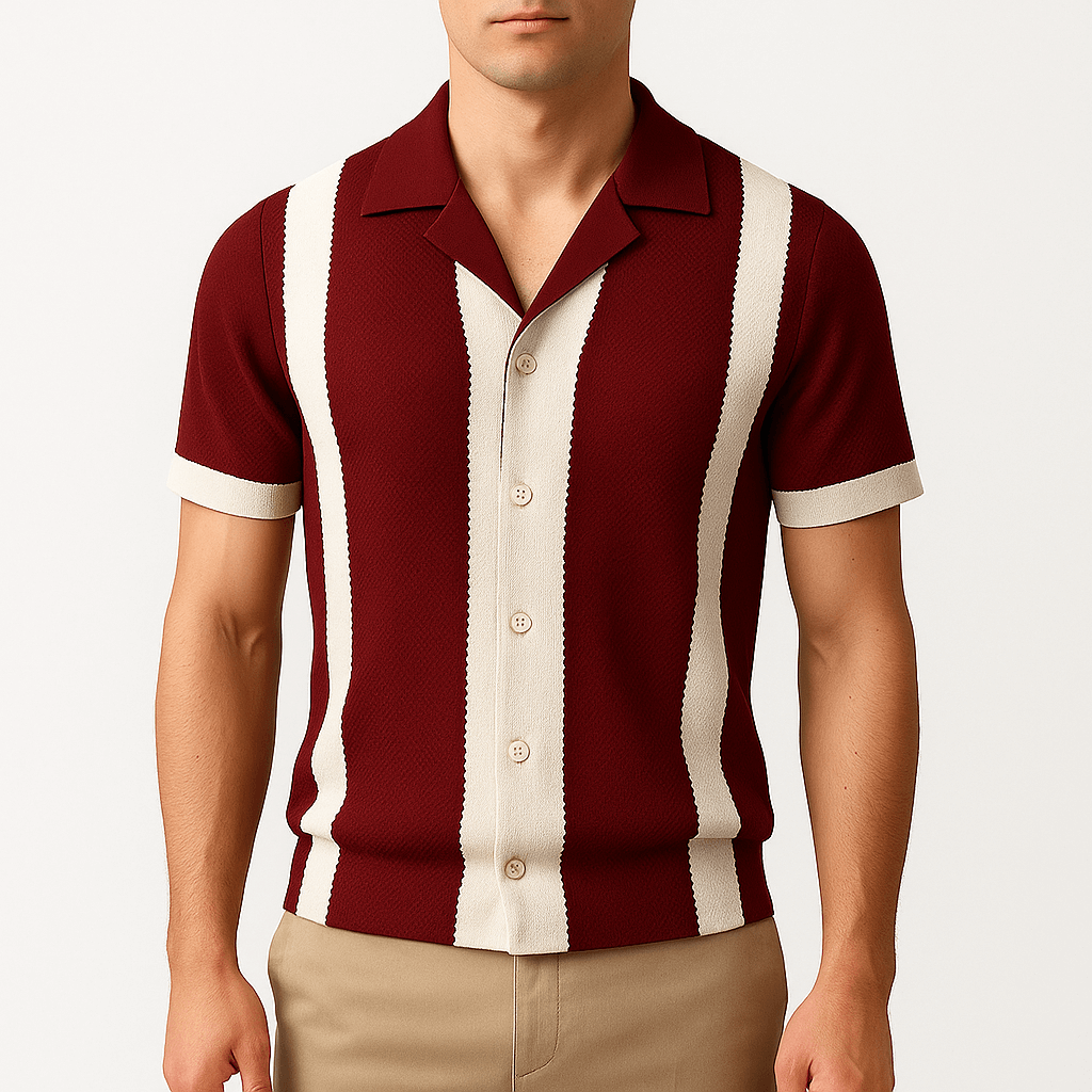 Giviny | Striped Knit Tee