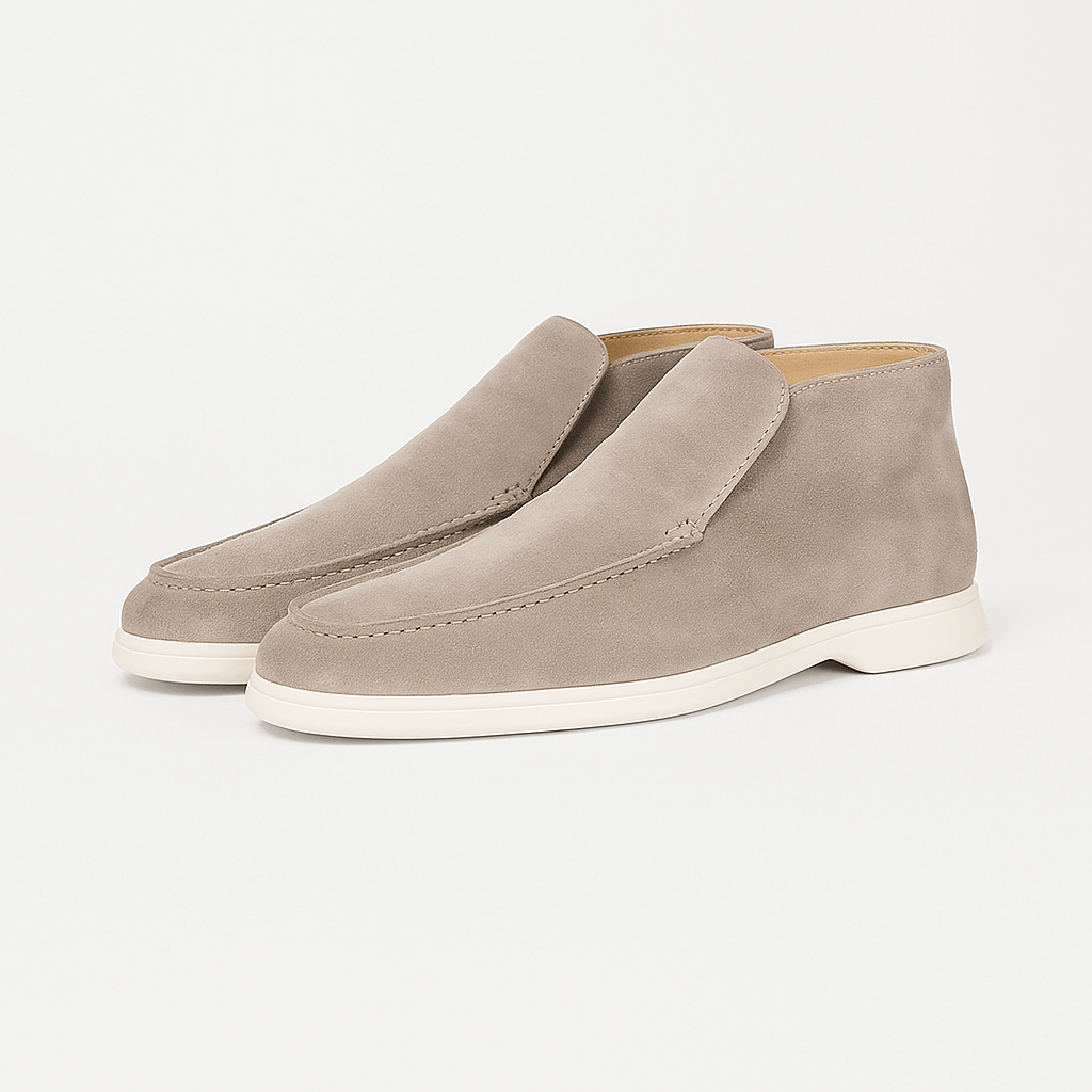 Giviny | Suede Dress Loafers