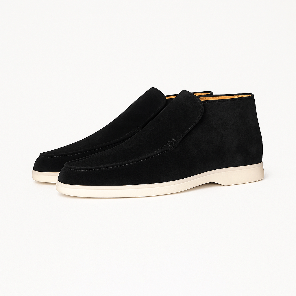 Giviny | Suede Dress Loafers