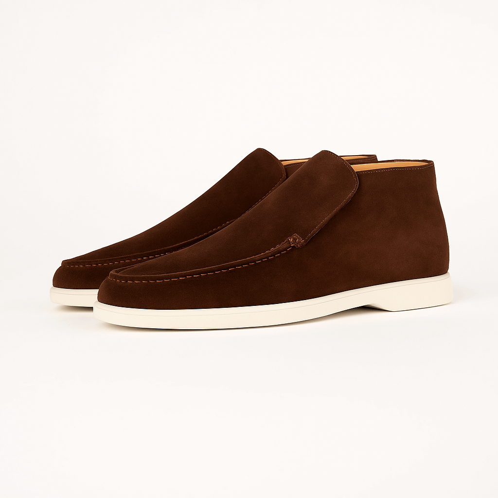 Giviny | Suede Dress Loafers