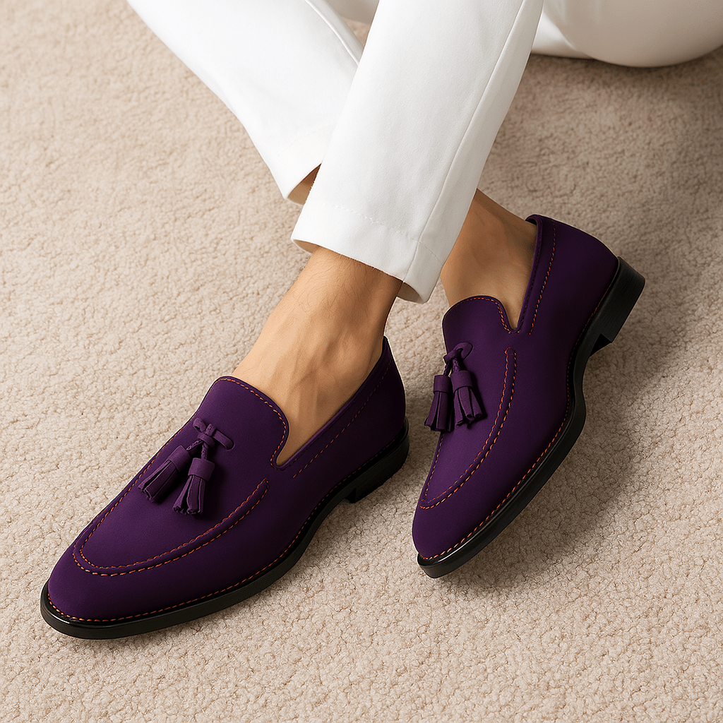 Giviny | Tassel Leather Loafers