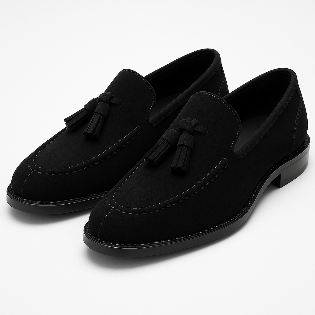 Giviny | Tassel Leather Loafers