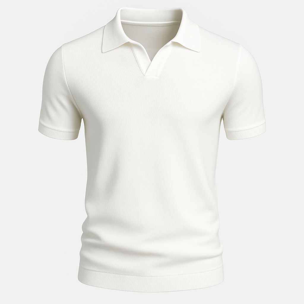 Giviny | V-Neck Polo Shirt