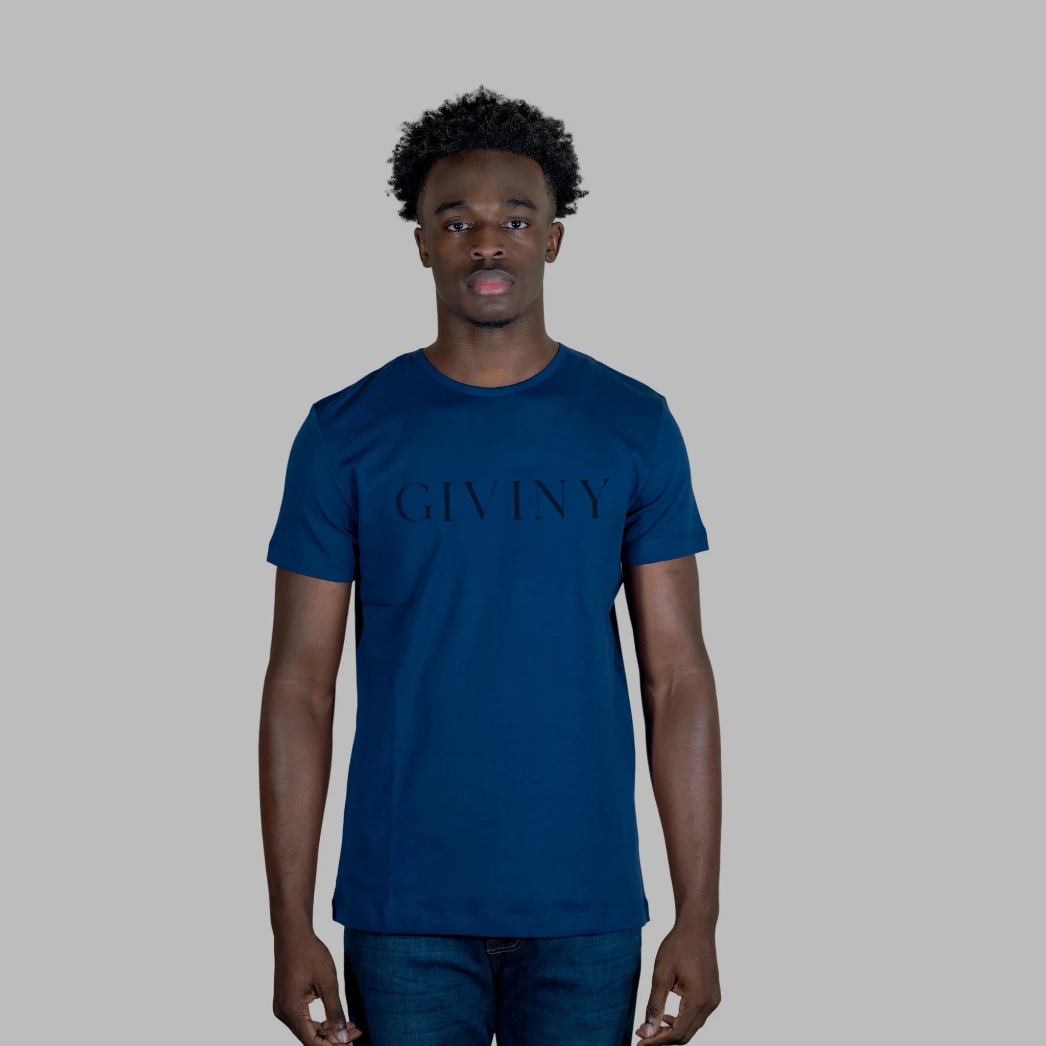 Giviny Logo Original Tee Comfortable T Shirt for Men
