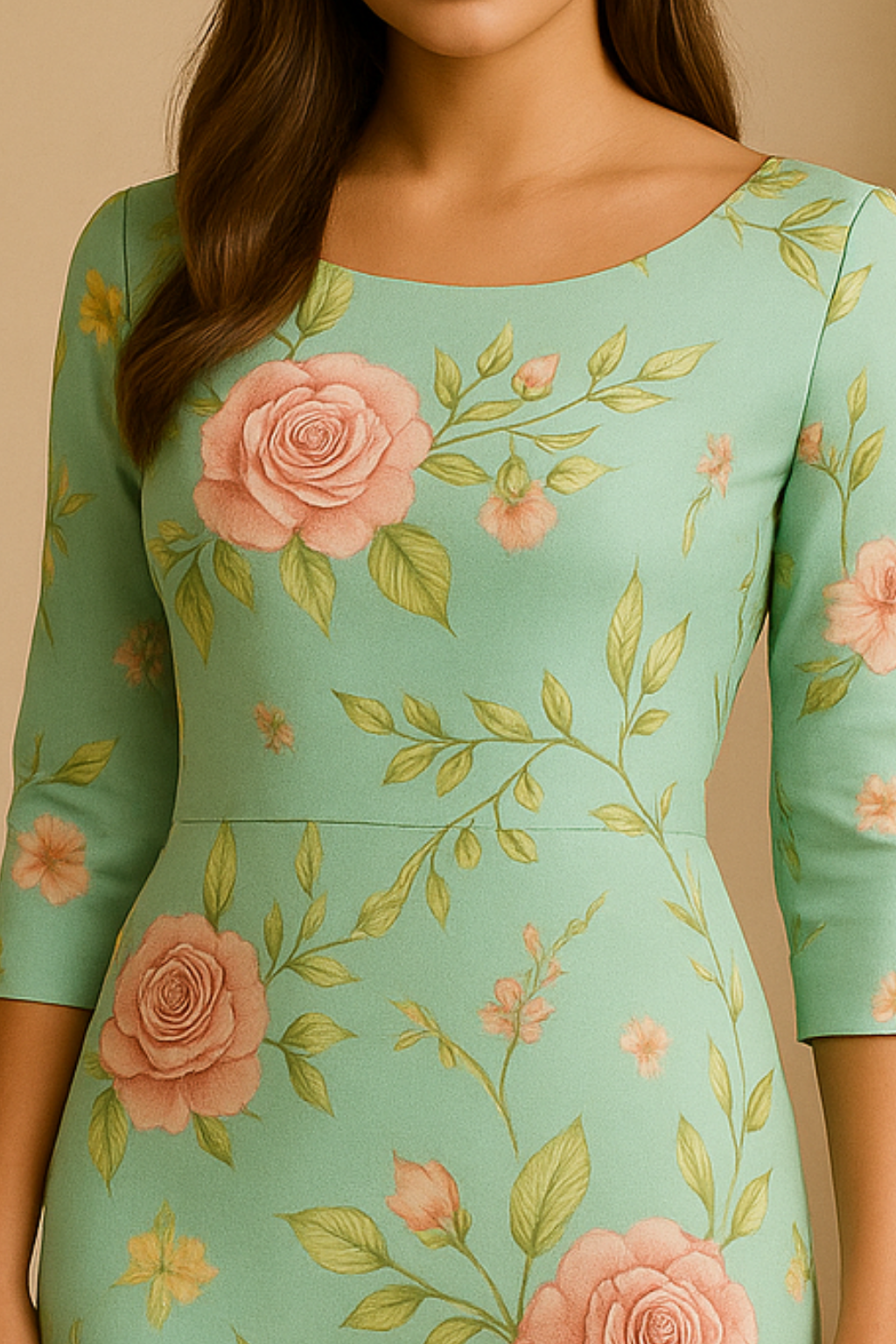 Mara Floral Cotton Summer Dress Summer Dress GIVINY