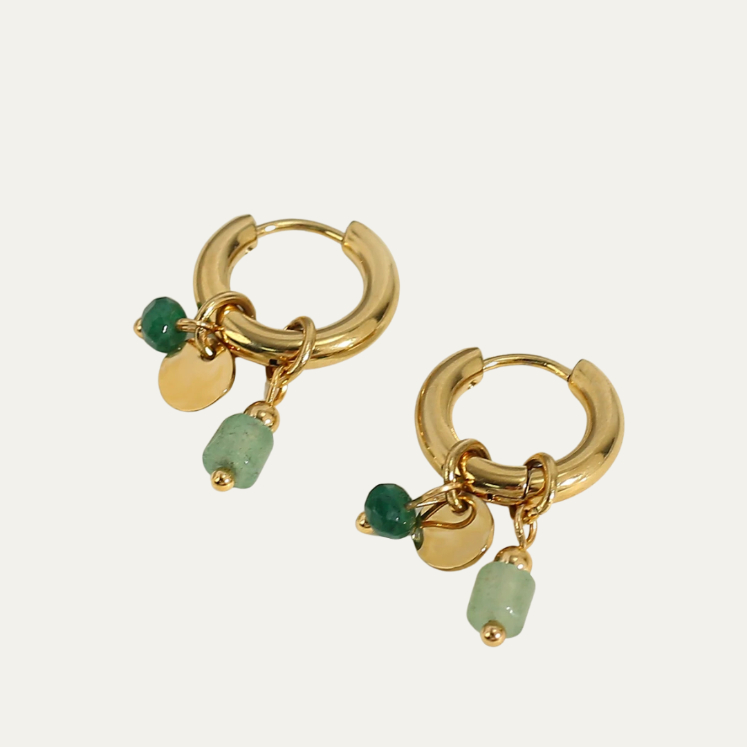 Yam | Waterproof Hoop Earrings