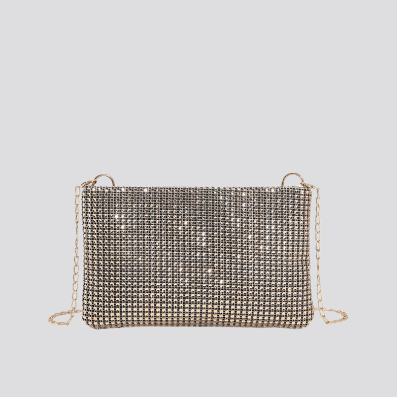 Celeste Sparkling Mini Bag | Rhinestone Shoulder Clutch