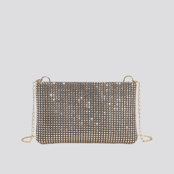 Celeste Sparkling Mini Bag | Rhinestone Shoulder Clutch