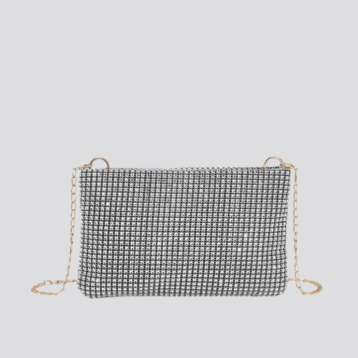 Celeste Sparkling Mini Bag | Rhinestone Shoulder Clutch