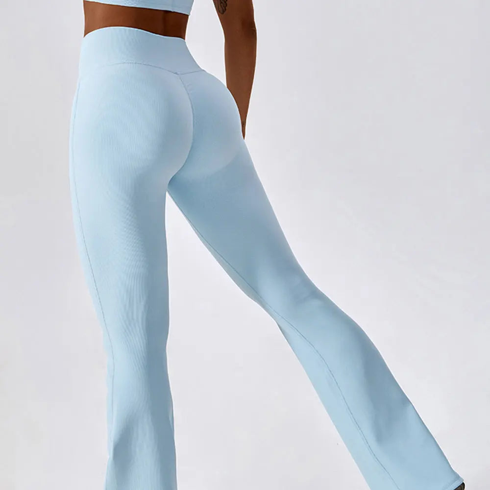 SculptFlow Flared Leggings | High-Waist & Wide-Leg Fit