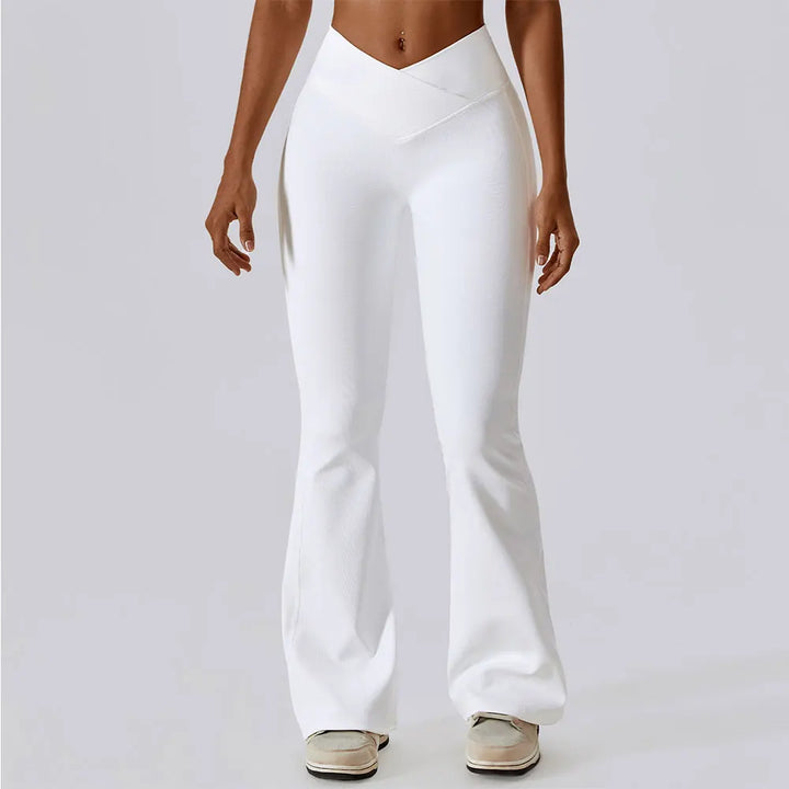 SculptFlow Flared Leggings | High-Waist & Wide-Leg Fit