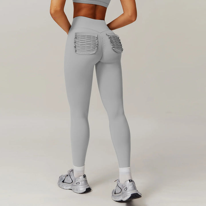 SculptFit Leggings | High-Waist Scrunch & Pocket