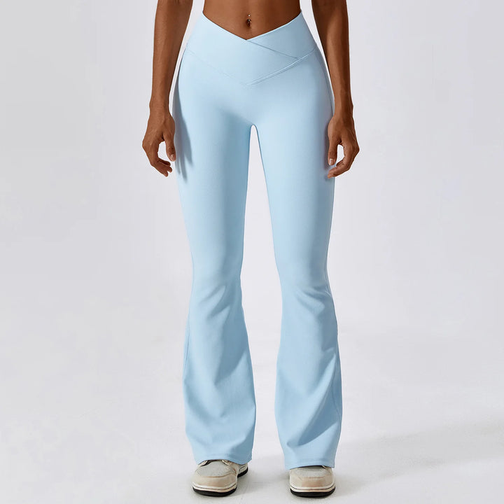 SculptFlow Flared Leggings | High-Waist & Wide-Leg Fit