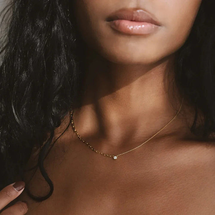 Liora | Asymmetrical Chain Necklace