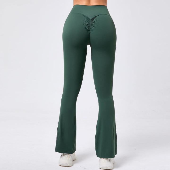 KALIE Flare Leggings – Scrunch Butt & Criss-Cross Waistband