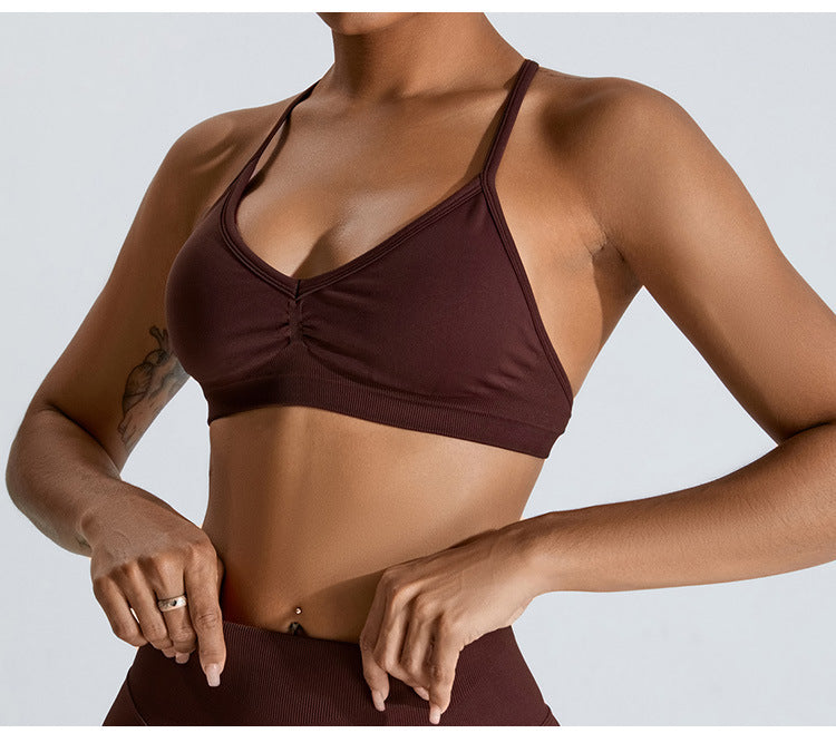 Sweltering Seamless Yoga Set | Breathable Sports Bra & High-Waist Leggings