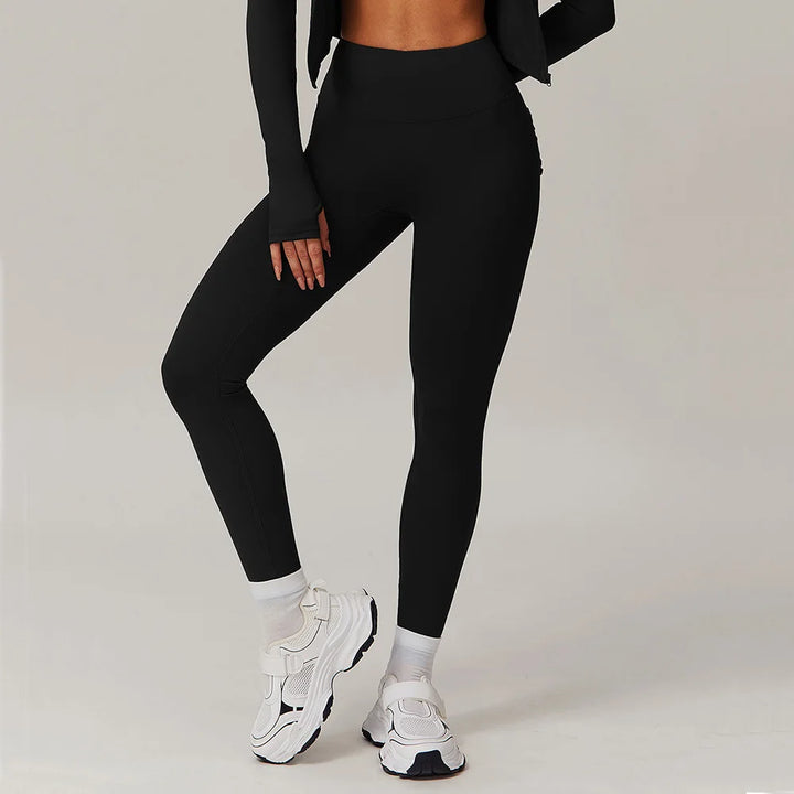 SculptFit Leggings | High-Waist Scrunch & Pocket