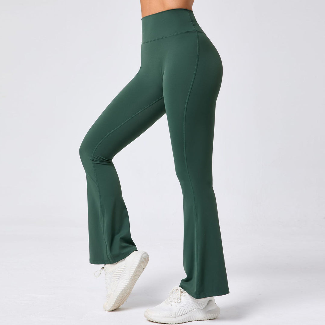 KALIE Flare Leggings – Scrunch Butt & Criss-Cross Waistband